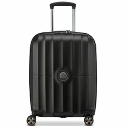 Delsey Paris Hartgepäck Kabinengepäck|4-Rollen Kabinentrolleys<Carrousel 2 4 Rollen Kabinentrolley 55 cm mit Dehnfalte schwarz
