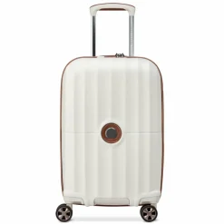 Delsey Paris Hartgepäck Kabinengepäck|4-Rollen Kabinentrolleys<Carrousel 2 4 Rollen Kabinentrolley 55 cm mit Dehnfalte off white