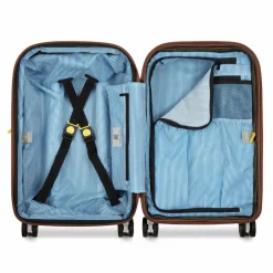 Delsey Paris Hartgepäck Kabinengepäck|4-Rollen Kabinentrolleys<Carrousel 2 4 Rollen Kabinentrolley 55 cm mit Dehnfalte off white