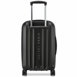 Best Delsey Paris Carrousel 2 4 Rollen Kabinentrolley 55 cm mit Dehnfalte schwarz