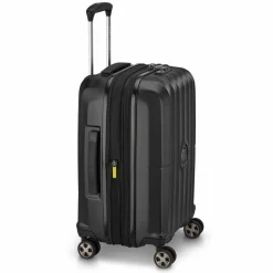 Best Delsey Paris Carrousel 2 4 Rollen Kabinentrolley 55 cm mit Dehnfalte schwarz