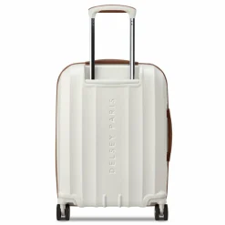 Hot Delsey Paris Carrousel 2 4 Rollen Kabinentrolley 55 cm mit Dehnfalte off white