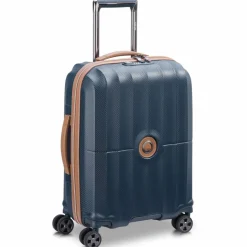 Discount Delsey Paris Carrousel 4 Rollen Kabinentrolley 55 cm marineblau