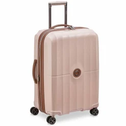 New Delsey Paris Carrousel 4 Rollen Kofferset 3-teilig mit Dehnfalte pink