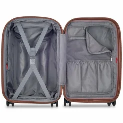 Delsey Paris Hartgepäck Kabinengepäck|4-Rollen Kabinentrolleys<Carrousel 4 Rollen Kabinentrolley 55 cm mit Dehnfalte marineblau