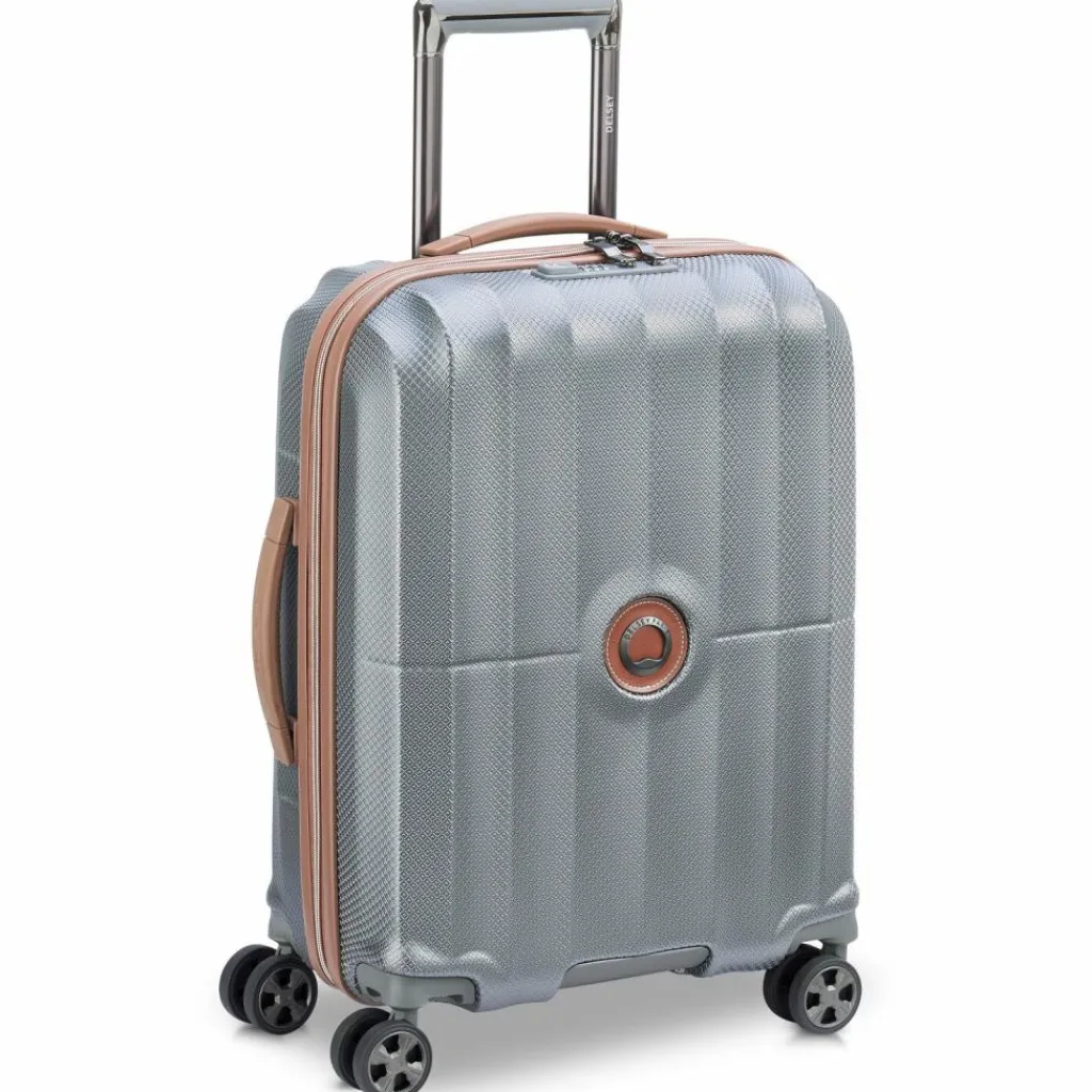 Hot Delsey Paris Carrousel 4 Rollen Kabinentrolley 55 cm platin