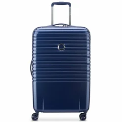 Delsey Paris Hartgepäck|4-Rollen Koffer<Caumartin 4-Doppelrollen Trolley 70 cm stahlblau