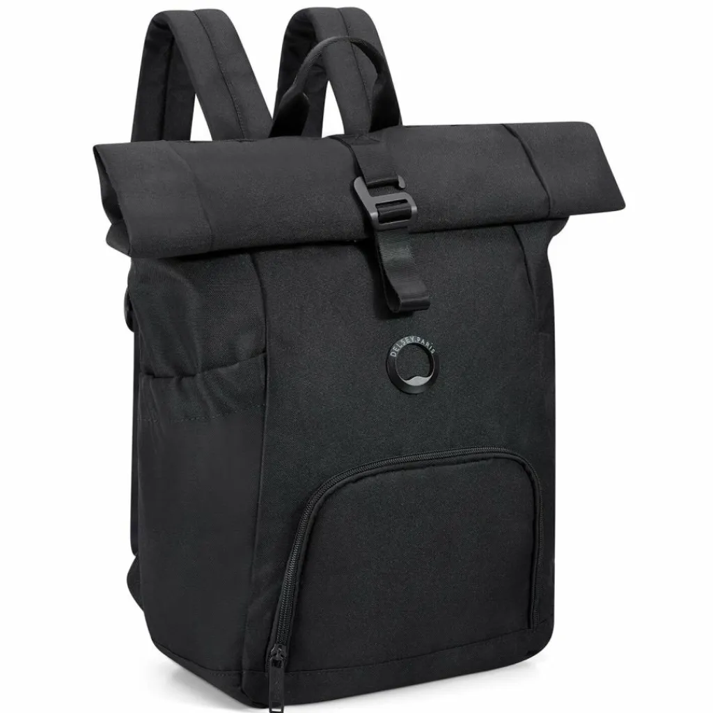 Delsey Paris Rolltop-Rucksäcke|Daypacks<Citypak Rucksack 45 cm Laptopfach schwarz