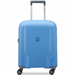 Delsey Paris Hartgepäck Kabinengepäck|4-Rollen Kabinentrolleys<Clavel 4 Rollen Kabinentrolley 55 cm hellblau