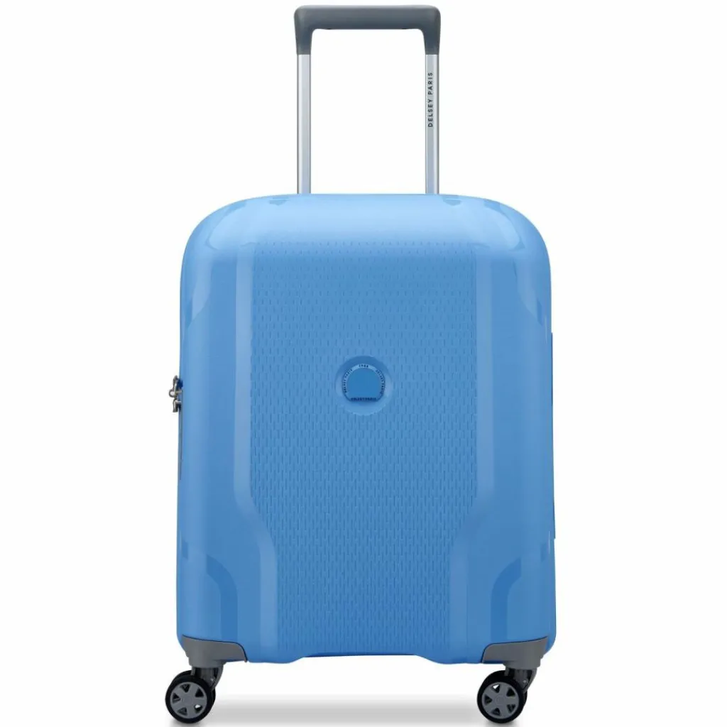 Delsey Paris Hartgepäck Kabinengepäck|4-Rollen Kabinentrolleys<Clavel 4 Rollen Kabinentrolley 55 cm hellblau