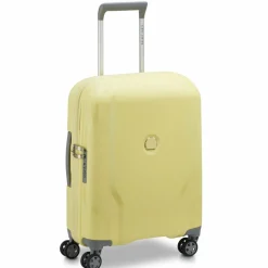 Clearance Delsey Paris Clavel 4 Rollen Kabinentrolley 55 cm hellgelb