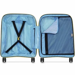 Clearance Delsey Paris Clavel 4 Rollen Kabinentrolley 55 cm hellgelb