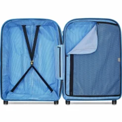 Hot Delsey Paris Clavel 4-Rollen Trolley 76 cm mit Dehnfalte hellblau