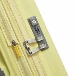Discount Delsey Paris Clavel 4-Rollen Kabinentrolley 55 cm mit Dehnfalte hellgelb