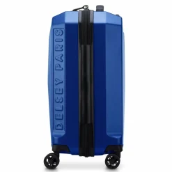 Delsey Paris Karat 2.0 4 Rollen Kabinentrolley 55 cm blau