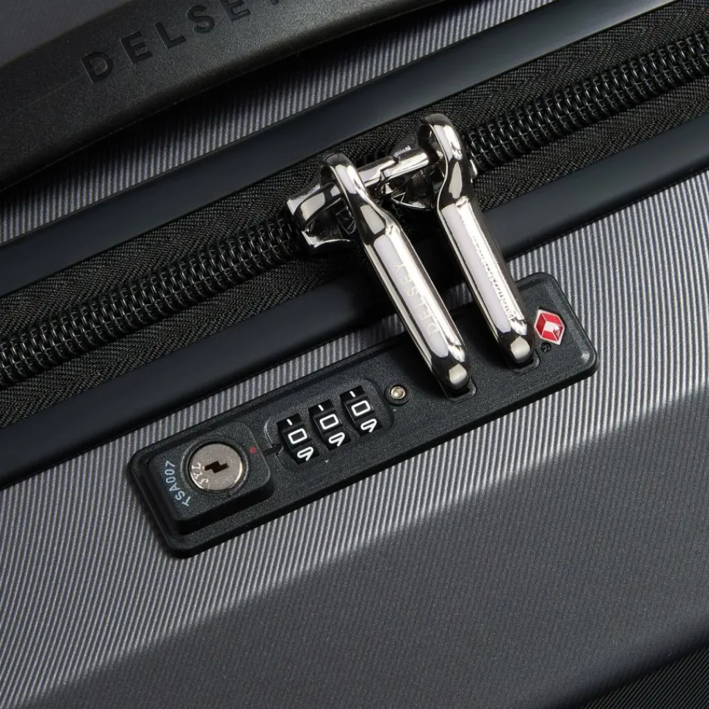 Delsey Paris Hartgepäck Kabinengepäck|4-Rollen Kabinentrolleys<Karat 2.0 4 Rollen Kabinentrolley 55 cm anthrazit