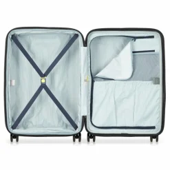 Delsey Paris Longitude 4 Rollen Trolley 69 cm mit Dehnfalte