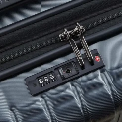 Delsey Paris 4-Rollen Kabinentrolleys|Hartgepäck<Longitude 4 Rollen Kabinentrolley 55 cm mit Dehnfalte anthrazit