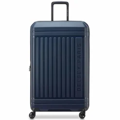 Best Delsey Paris Lutece Se 4 Rollen Trolley 68 cm mit Dehnfalte navy blue