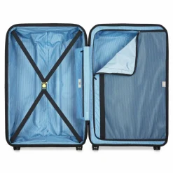 Best Delsey Paris Lutece Se 4 Rollen Trolley 68 cm mit Dehnfalte navy blue