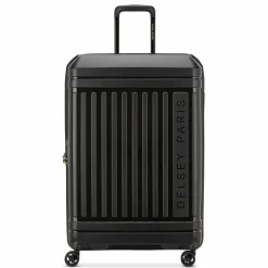 Hot Delsey Paris Lutece Se 4 Rollen Trolley 75 cm mit Dehnfalte schwarz