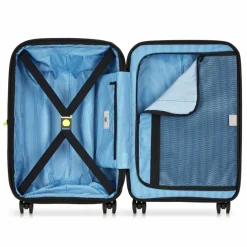 Delsey Paris Hartgepäck Kabinengepäck|4-Rollen Kabinentrolleys<Lutece Se 4 Rollen Kabinentrolley 55 cm mit Dehnfalte peacock blue
