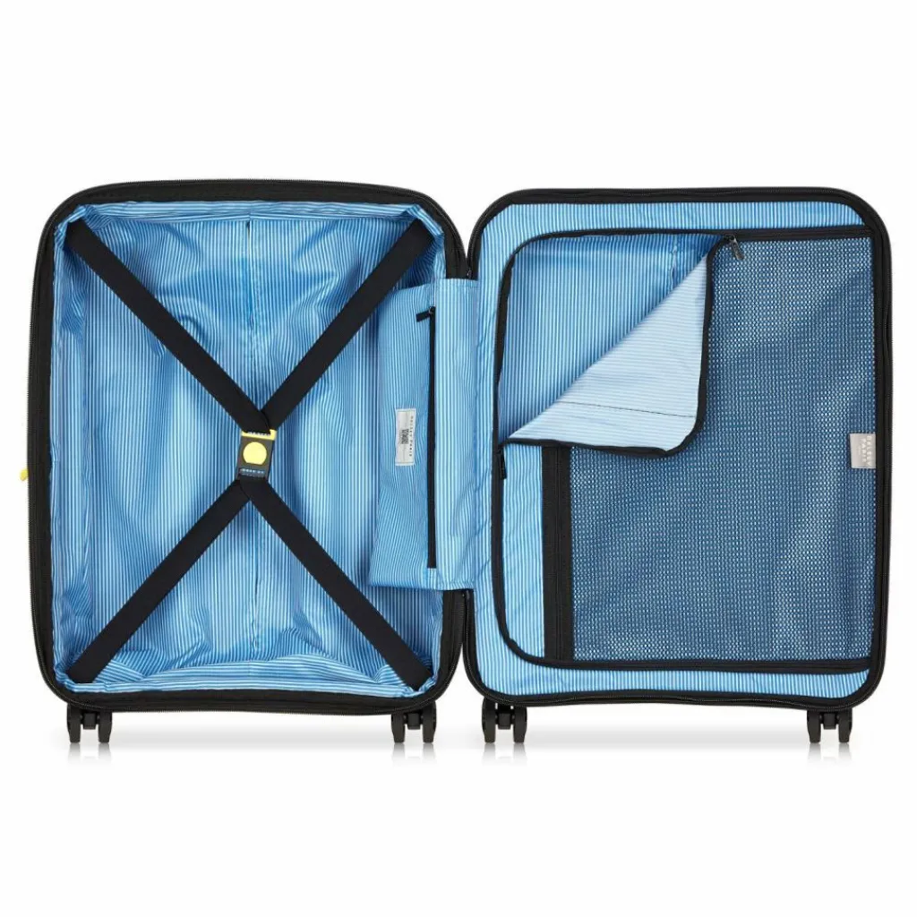 Discount Delsey Paris Lutece Se 4 Rollen Kabinentrolley 55 cm mit Dehnfalte navy blue