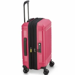 Delsey Paris Hartgepäck Kabinengepäck|4-Rollen Kabinentrolleys<Lutece Se 4 Rollen Kabinentrolley 55 cm mit Dehnfalte magenta