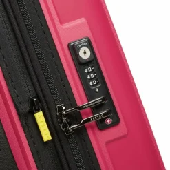 Delsey Paris Hartgepäck Kabinengepäck|4-Rollen Kabinentrolleys<Lutece Se 4 Rollen Kabinentrolley 55 cm mit Dehnfalte magenta
