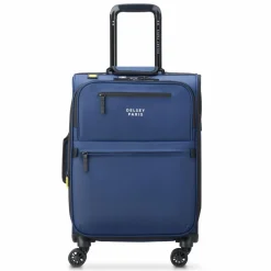 Delsey Paris Weichgepäck Kabinengepäck|4-Rollen Kabinentrolleys<Maubert 2.0 4 Rollen Kabinentrolley 55 cm mit Dehnfalte marineblau