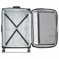 Outlet Delsey Paris Maubert 2.0 4 Rollen Trolley 79 cm mit Dehnfalte schwarz