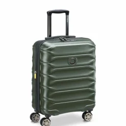 New Delsey Paris Meteor 4 Rollen Kabinentrolley 55 cm mit Dehnfalte olive