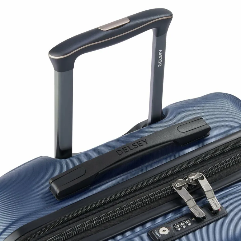 Delsey Paris Meteor 4 Rollen Trolley 68 cm mit Dehnfalte