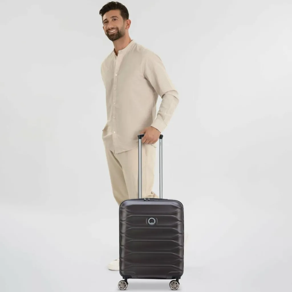 Delsey Paris Meteor 4 Rollen Kabinentrolley 55 cm mit Dehnfalte