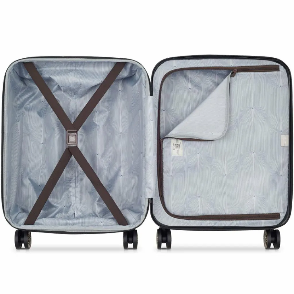 Delsey Paris Meteor 4 Rollen Kabinentrolley 55 cm mit Dehnfalte