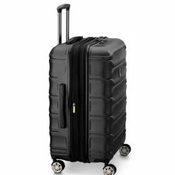 New Delsey Paris Meteor 4 Rollen Trolley 68 cm mit Dehnfalte black