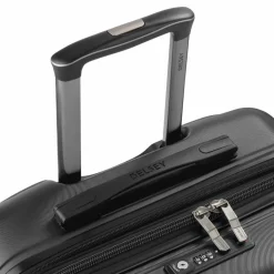 New Delsey Paris Meteor 4 Rollen Trolley 68 cm mit Dehnfalte black