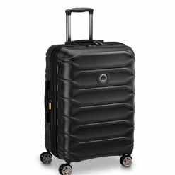 New Delsey Paris Meteor 4 Rollen Trolley 68 cm mit Dehnfalte black