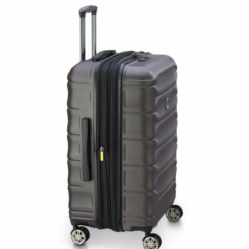 Delsey Paris Meteor 4 Rollen Trolley 68 cm mit Dehnfalte