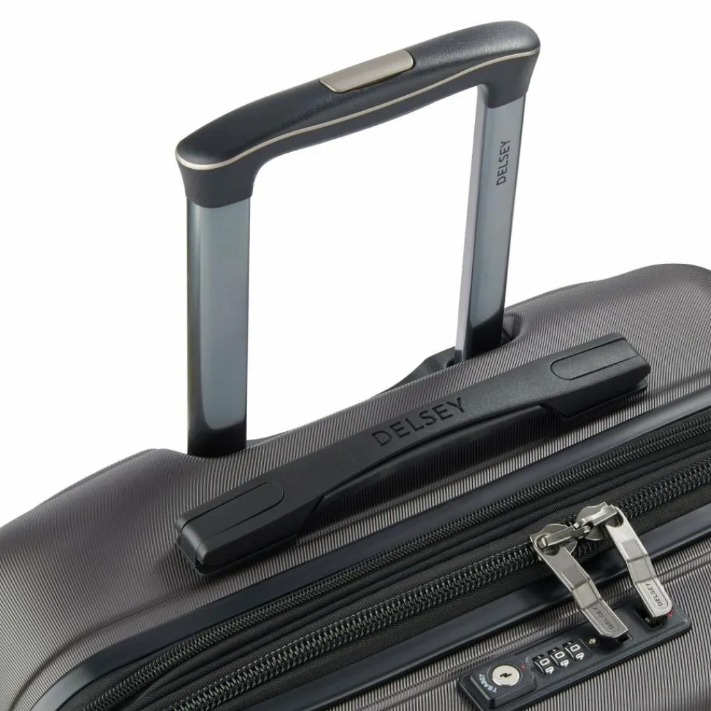 Delsey Paris Meteor 4 Rollen Trolley 68 cm mit Dehnfalte