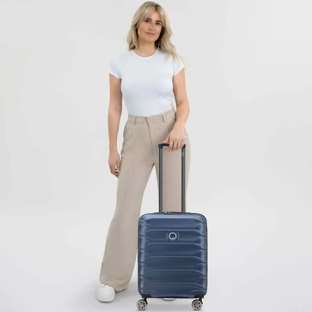 Delsey Paris Meteor 4 Rollen Kabinentrolley 55 cm mit Dehnfalte