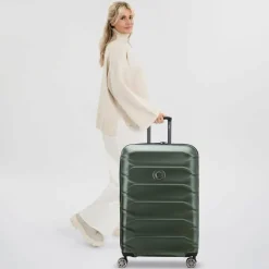 Delsey Paris Meteor 4 Rollen Trolley L 78 cm mit Dehnfalte