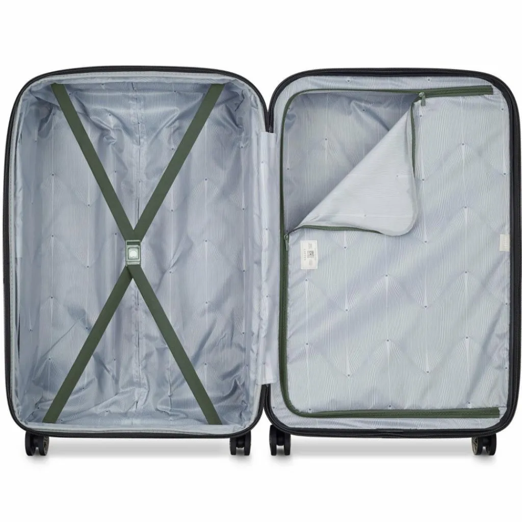 Delsey Paris Meteor 4 Rollen Trolley L 78 cm mit Dehnfalte