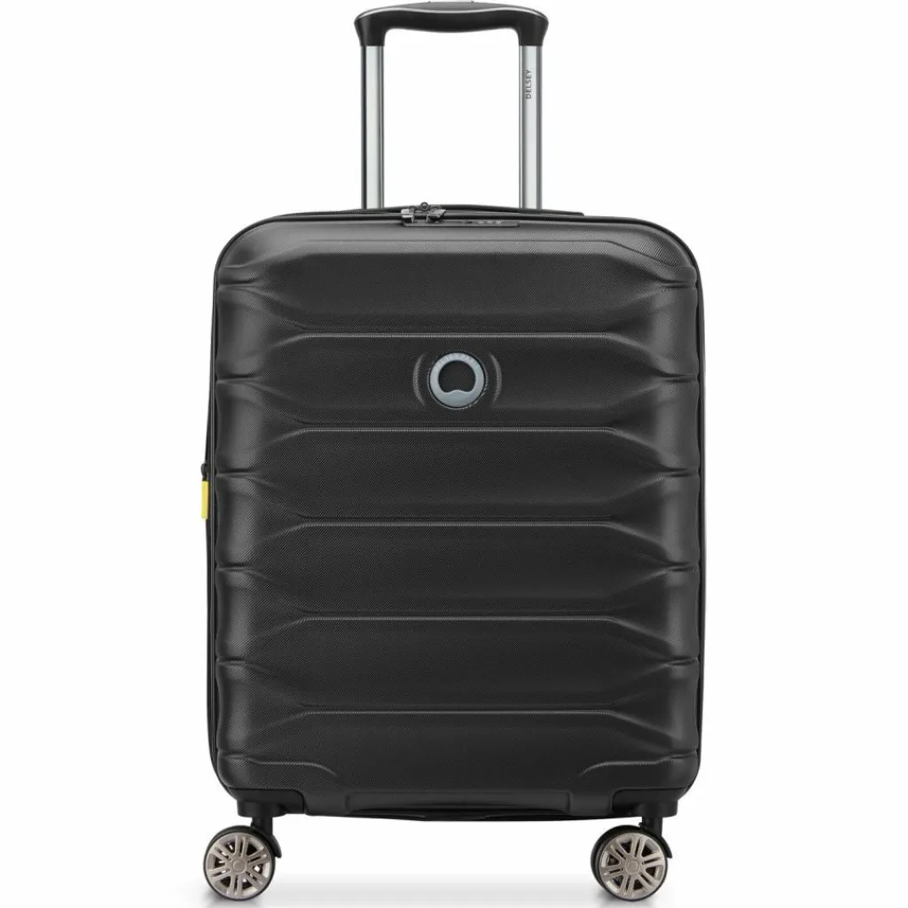 Sale Delsey Paris Meteor 4 Rollen Kabinentrolley 55 cm mit Dehnfalte black