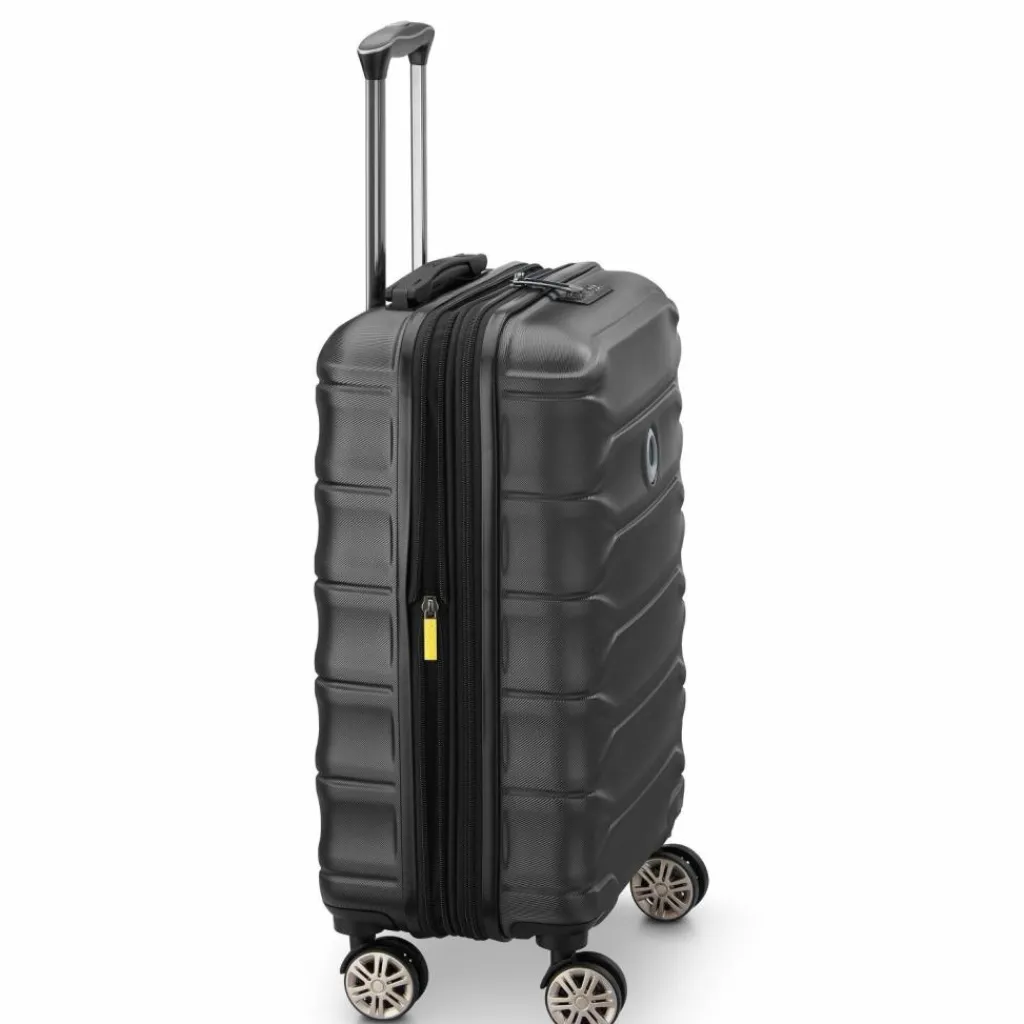 Sale Delsey Paris Meteor 4 Rollen Kabinentrolley 55 cm mit Dehnfalte black