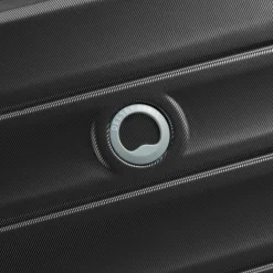 Sale Delsey Paris Meteor 4 Rollen Kabinentrolley 55 cm mit Dehnfalte black