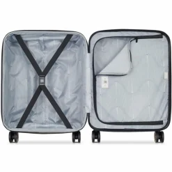 Sale Delsey Paris Meteor 4 Rollen Kabinentrolley 55 cm mit Dehnfalte black