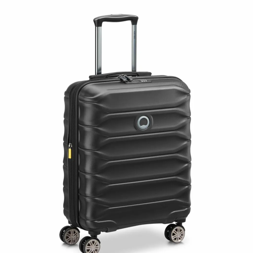 Sale Delsey Paris Meteor 4 Rollen Kabinentrolley 55 cm mit Dehnfalte black