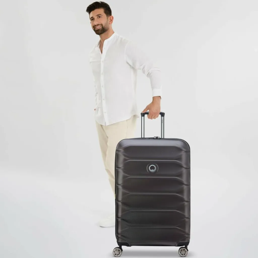 Delsey Paris Meteor 4 Rollen Trolley L 78 cm mit Dehnfalte