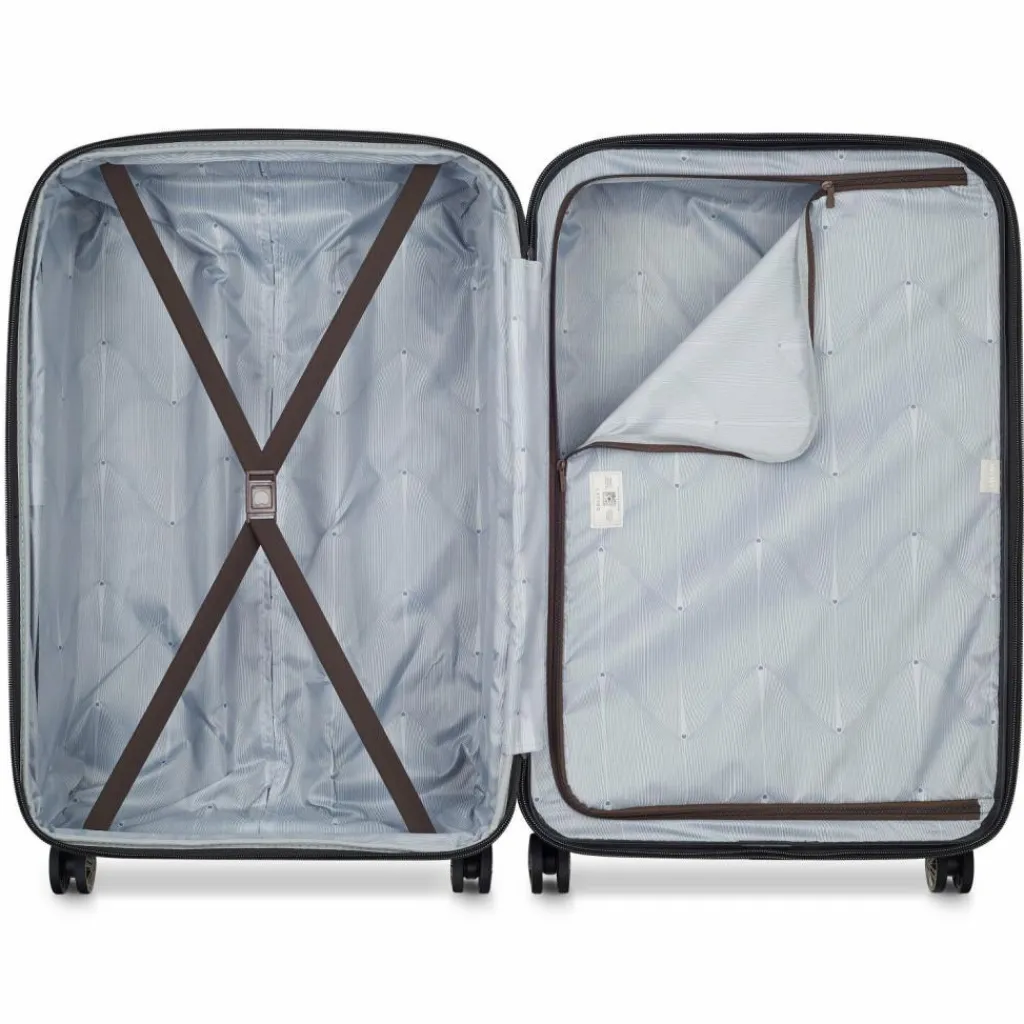 Delsey Paris Meteor 4 Rollen Trolley L 78 cm mit Dehnfalte